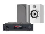 Zestawy stereo - NAD C368 (czarny) + 706 S3 (biały) - miniaturka - grafika 1