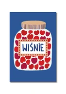 Kartki okolicznościowe i zaproszenia - Pocztówka Wiśnie - miniaturka - grafika 1