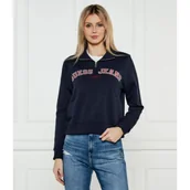 Bluzy damskie - Guess Jeans Bluza | Regular Fit - miniaturka - grafika 1