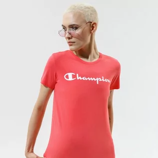 Koszulki i topy damskie - Champion T SHIRT CREWNECK T SHIRT 114780PS004 - grafika 1