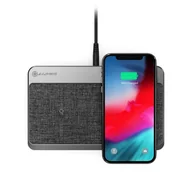 Ładowarki do telefonów - Alogic Ładowarka Alogic Ladegerät Wireless Multi-Device mit USB-A & USB-C gra UL2QC10CA-SGR - miniaturka - grafika 1