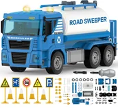 Zabawki interaktywne dla dzieci - CIĘŻARÓWKA CYSTERNA DO SAMODZIELNEGO MONTAŻU 110 EL. Z811 - miniaturka - grafika 1