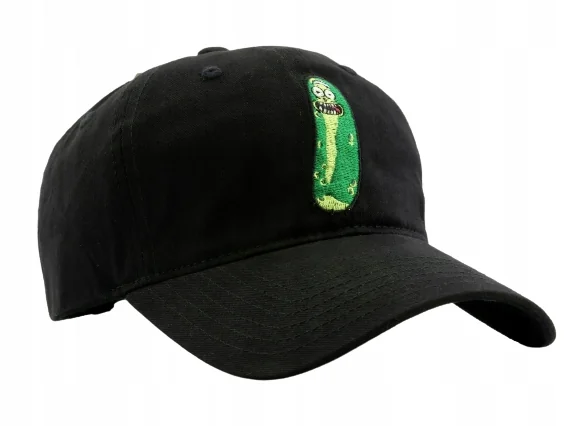 Czapka z daszkiem męska młodzieżowa Rick and Morty Pickle Rick 54-59cm Haft