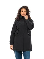 Kurtki damskie - Jack Wolfskin Parka w kolorze czarnym - miniaturka - grafika 1