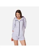 Bluzy damskie - Bluza Rossignol W Logo Sweat Fz Hood Ft szary S - miniaturka - grafika 1