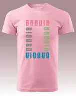 Koszulki i topy damskie - Koszulka na Dzień Babci Kolorowa Babcia POW / Różowy M Przód - miniaturka - grafika 1