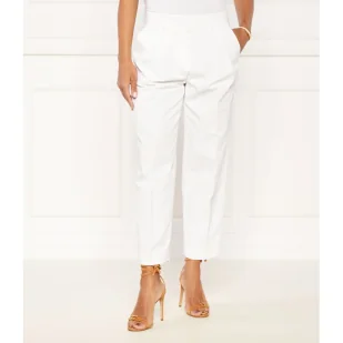 Michael Kors Spodnie | Straight fit - Spodnie damskie - miniaturka - grafika 1