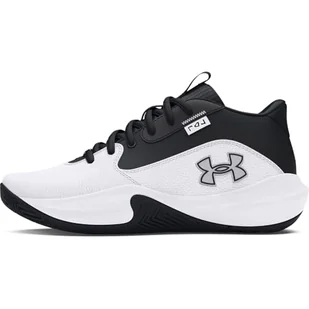 Under Armour Ua Gs Lockdown 7 unisex buty dziecięce, biały/czarny/czarny, 38.5 EU - Buty dla dziewczynek - miniaturka - grafika 1