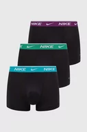 Majtki męskie - Nike bokserki 3-pack męskie kolor czarny - miniaturka - grafika 1