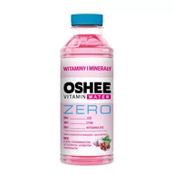 Produkty energetyczne i izotoniki - Napój witaminowy zero Oshee 555 ML o smaku czerwonych winogron i dragonfruit - miniaturka - grafika 1