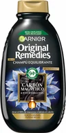 Szampony do włosów - Garnier Original Remedies Magnetic Charcoal szampon 250ml - miniaturka - grafika 1