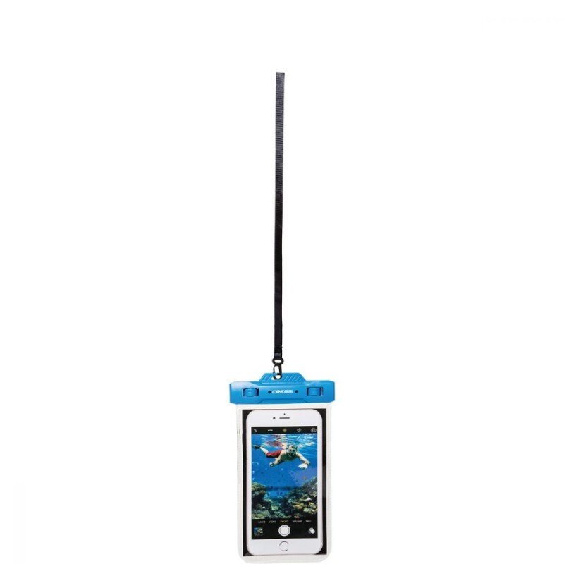 Niebieskie etui na telefon komórkowy Cressi