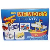 Gry planszowe - Adamigo Gra Memory Pojazdy G-5710 - miniaturka - grafika 1