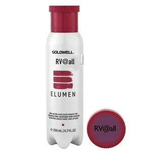 Goldwell Elumen farba do włosów, 1 opakowanie (1 x 200 ml), 4021609108092, RV@all Rotviolett pure, 200 ml - Farby do włosów i szampony koloryzujące - miniaturka - grafika 1