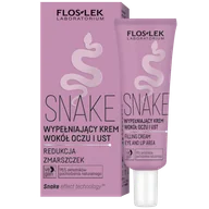 Kremy do twarzy - Floslek Laboratorium Snake, wypełniający krem wokół oczu i ust, 30 ml - miniaturka - grafika 1