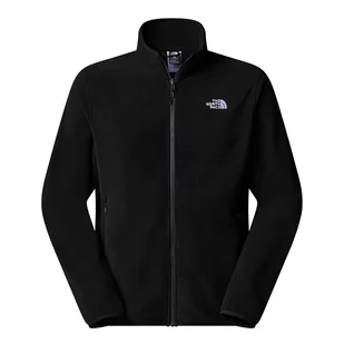 Bluza męska The North Face Glacier Full-Zip Fleece 0A8D0RJK31 - czarne - Bluzy męskie - miniaturka - grafika 1