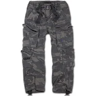 Spodnie męskie - Brandit Spodnie dresowe Pure Vintage Trousers Czarny, kolor: wielokolorowa, rozmiar: large 1003-4 - miniaturka - grafika 1