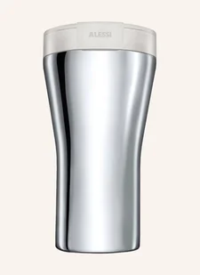 Alessi A di CAFFA Kubek Termiczny ze Stali Polerowanej - Biały GIA24 W - Kubki termiczne - miniaturka - grafika 7