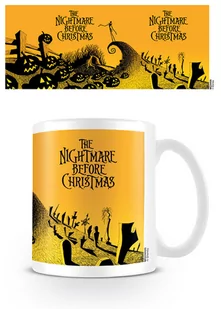 The Nightmare Before Christmas Nightmare Before Christmas cmentarz sceny Kubek z ceramiki, wielokolorowy MG24420 - Kubki - miniaturka - grafika 1