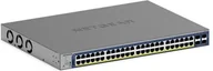 Switche - NETGEAR Smart GS752TXUP - V3 - Switch - L3 Lite - Smart - 48 x 10/100/1000 PoE++ + 4 x 10 Gigabit SFP+ - Desktop, an Rack montierbar - PoE++ GS752TXUP-300EUS - miniaturka - grafika 1