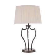 Lampy sufitowe - Elstead Lighting Pimlico 1Lt Table Lamp Dark Bronze PM/TL DB Elstead lampa wisząca stylowa świecznikowa PM/TL DB) - miniaturka - grafika 1