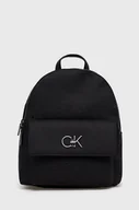 Plecaki - Calvin Klein plecak damski kolor czarny mały - miniaturka - grafika 1