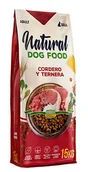 Sucha karma dla psów - Natural Dog Food Jagnięcina & Cielęcina 15kg. 62% mięsa - Bez kurczaka - miniaturka - grafika 1