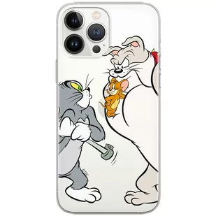 Etui Tom and Jerry dedykowane do Xiaomi REDMI NOTE 10 PRO, wzór: Tom i Jerry 001 Etui częściowo przeźroczyste, oryginalne i oficjalnie  / Tom and Je.. - Etui i futerały do telefonów - miniaturka - grafika 1