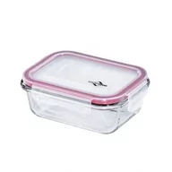 Przybory do gotowania - Kuchenprofi Pojemnik na żywność Lunch box szkło/tworzywo sztuczne 15 x 11 x 5,5 cm 0,4 l KU-1001753515 - miniaturka - grafika 1