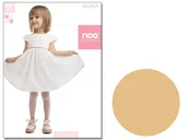 Rajstopy - Cienkie rajstopy dziecięce ALUNIA małe rozmiary 116-122 Naturel - miniaturka - grafika 1