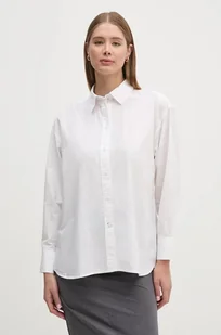 Pepe Jeans koszula bawełniana RITA damska kolor biały relaxed z kołnierzykiem klasycznym PL304929 - Koszule damskie - miniaturka - grafika 1