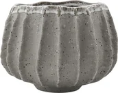 Donice - House Doctor Osłonka na doniczkę Shell 18 cm beżowoszara - miniaturka - grafika 1