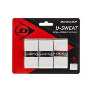 Tenis ziemny - Owijka wierzchnia do rakiet tenisowych Dunlop U-Sweat Overgrip 3szt - miniaturka - grafika 1