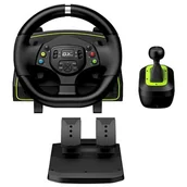 Kontrolery gier na PC - Kierownica GENIUS GX Gaming SpeedMaster X2 - miniaturka - grafika 1