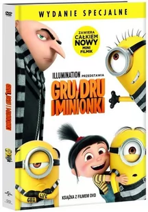 Gru Dru i Minionki DVD + książeczka Wysyłka 13.11 - Filmy dla dzieci DVD - miniaturka - grafika 1