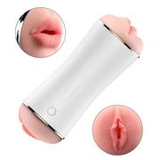 Masturbatory - INNY Masturbator Vibrating Wibrujące-y Masturbation Cup Usb 10 Function Interactive Function Double Ends 139E505 - miniaturka - grafika 1