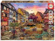 Puzzle - Educa puzzle Kanał Colmar, Francja - miniaturka - grafika 1