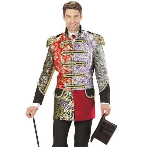 Widmann 59261 płaszcz męski żakardowy patchwork Parade kostium S, S