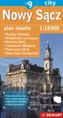 Przewodniki - Nowy Sącz - plan miasta (skala 1:18 000) - Praca zbiorowa - miniaturka - grafika 1