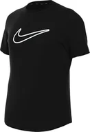 Koszulki i topy damskie - Nike Dziewczęca G Nk Df One Std Ss Top Hbr Shirt - miniaturka - grafika 1