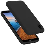 Etui i futerały do telefonów - Etui ochronne Cadorabo do Xiaomi RedMi 7A w kolorze czarnym Etui na telefon komórkowy Etui z TPU - miniaturka - grafika 1