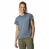 Koszulki i topy damskie - Damska koszulka techniczna Columbia BlueVista Hill Short Sleeve Crew collegiate navy - L - miniaturka - grafika 1