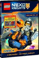 Filmy dla dzieci DVD - Lego Nexo Knights Część 4 Odcinki 16-20) Edycja specjalna z kartami - miniaturka - grafika 1