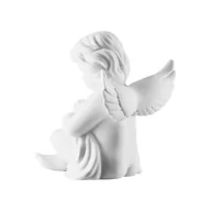 Figurki dekoracyjne - Figurka Anioł z kotkiem średni - miniaturka - grafika 1