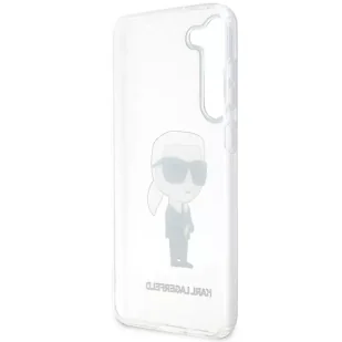 Etui ochronne na telefon Karl Lagerfeld KLHCS23MHNIKTCT do Samsung Galaxy S23+ Plus S916 transparent hardcase Ikonik Karl Lagerfeld - Etui i futerały do telefonów - miniaturka - grafika 7