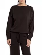 Swetry damskie - Replay Damski sweter elegancki, brązowy (Deep Brownk 601), L, Deep Brownk 601, L - miniaturka - grafika 1