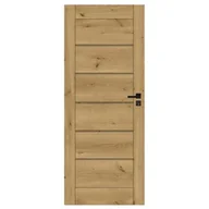 Drzwi wewnętrzne - Drzwi wewnętrzne Chicago 80L Dąb Górski Slim pełne - miniaturka - grafika 1