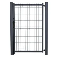 Ogrodzenia - Furtka prawa Vera 1x1,53 m antracyt Wiśniowski - miniaturka - grafika 1