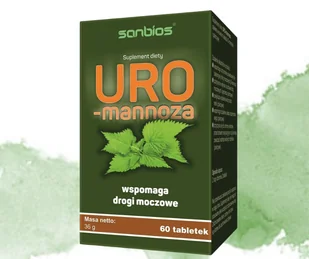 URO-MANNOZA Sanbios 60 sztuk - Układ moczowy i płciowy - miniaturka - grafika 1