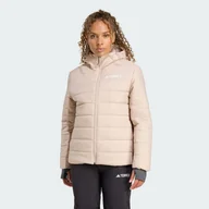 Odzież trekkingowa damska - Kurtka z kapturem z ociepleniem Terrex Multi Essentials CLIMAWARM - miniaturka - grafika 1